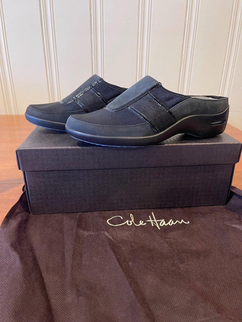 NEW Cole Haan & Nike Air Zora Shoes Mules Slides Women's 7.5